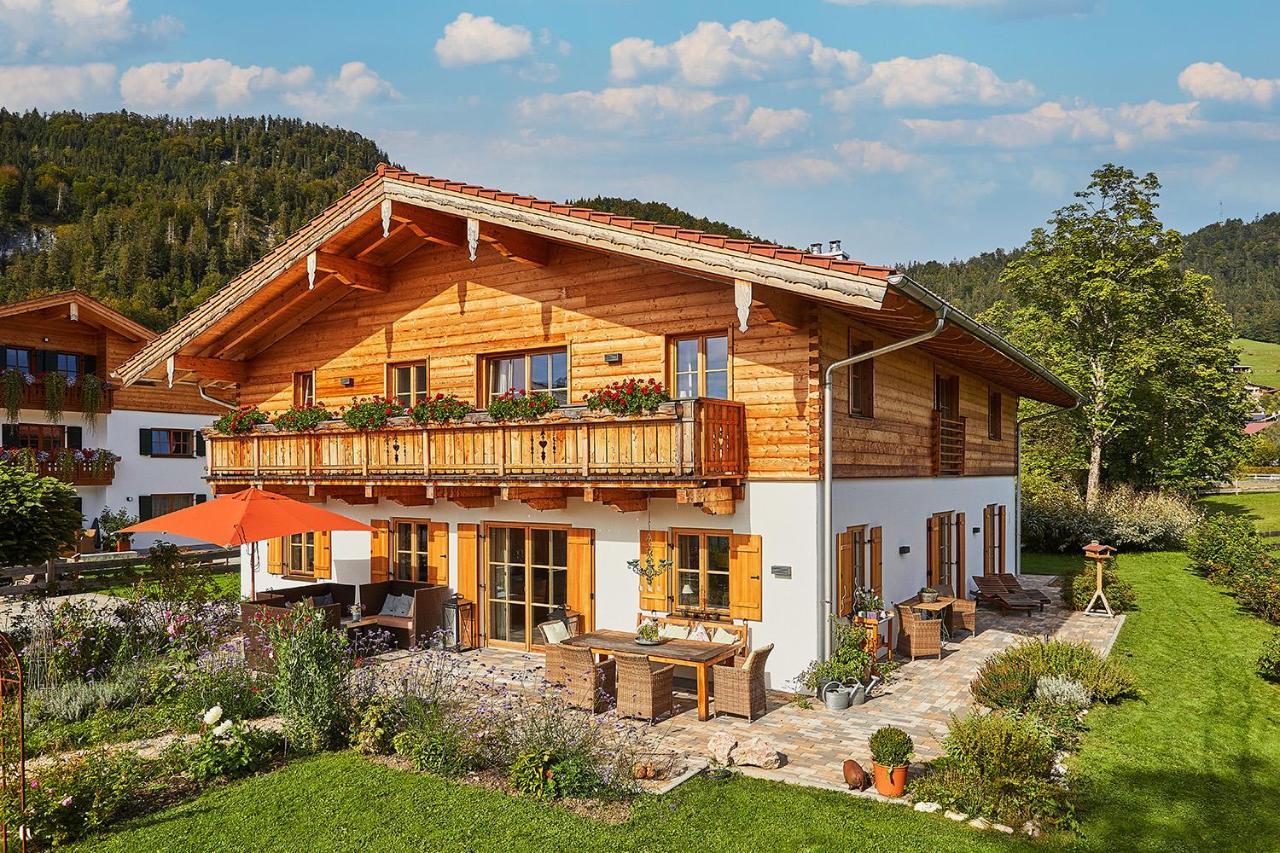 Landhauswohnung Dosbach Reit im Winkl Exteriér fotografie